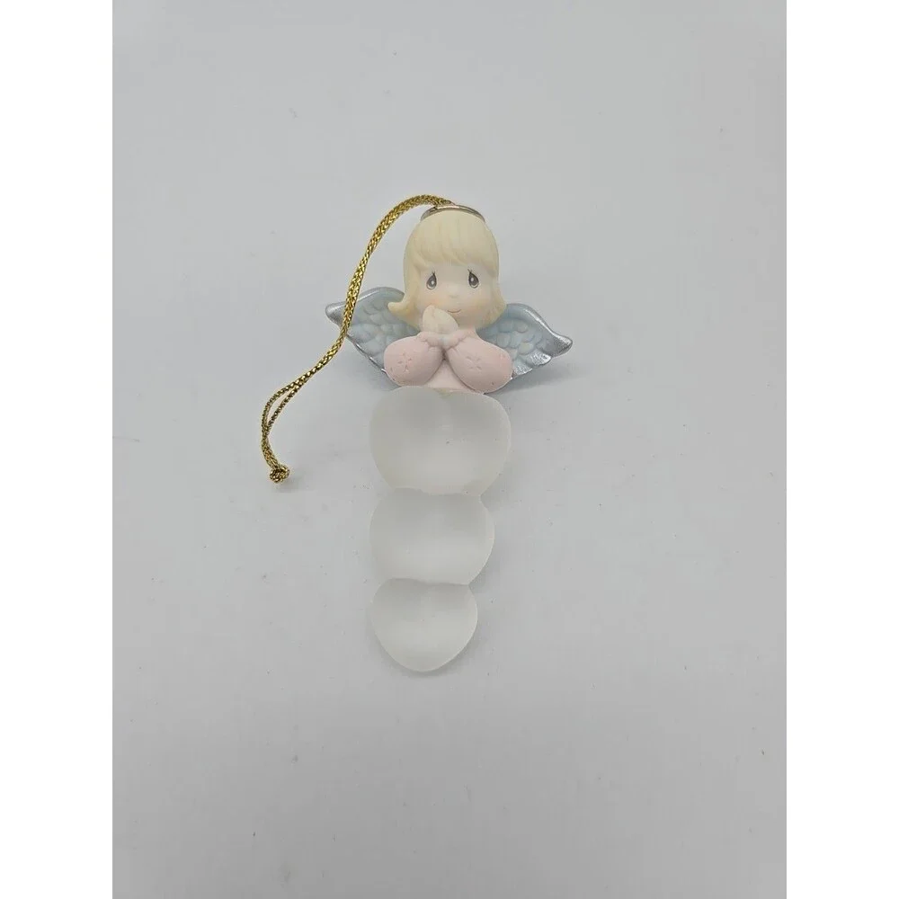 Precious Moments Angel Snowflake hanging Ornament Dated 2000 811769